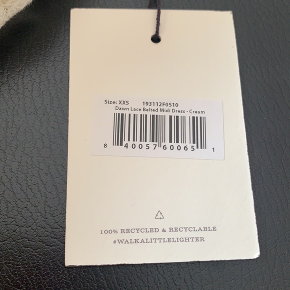 Spell & The Gypsy Collective Dawn Lace Belted Midi Dress - Picture 8 of 8